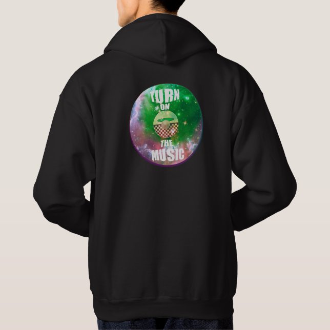 Live Music Hoodie (Rückseite)