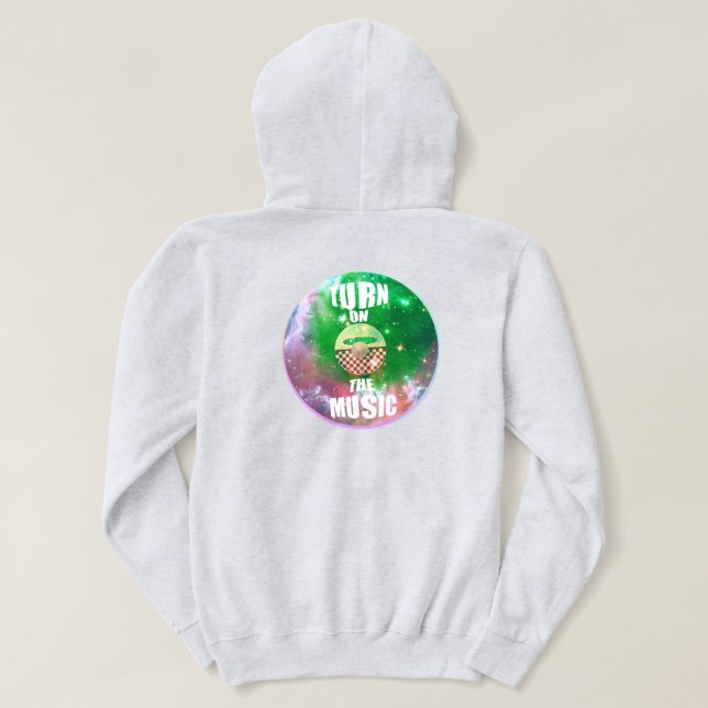 Live Music Hoodie (Design Rückseite)