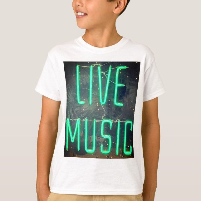 Live Music T-Shirt (Vorderseite)