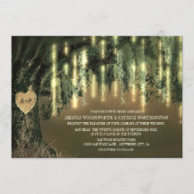Live Oak Tree Spanish Moss Wedding Einladungen