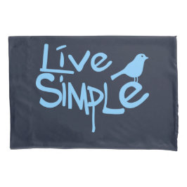 Live Simple Kissenbezug