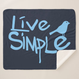 Live Simple Sherpadecke