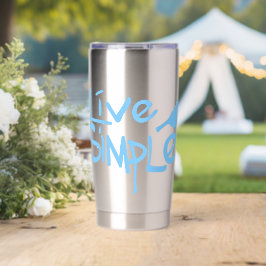 Live Simple Thermobecher