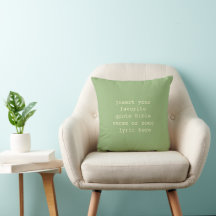 Live Simply Inspirational Throw Pillow