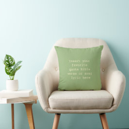 Live Simply Inspirational Throw Pillow Kissen