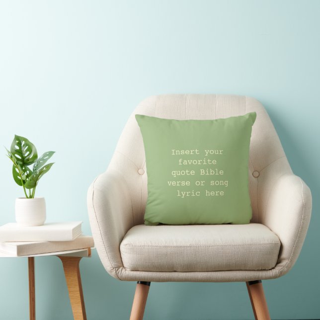 Live Simply Inspirational Throw Pillow Kissen (Stuhl )