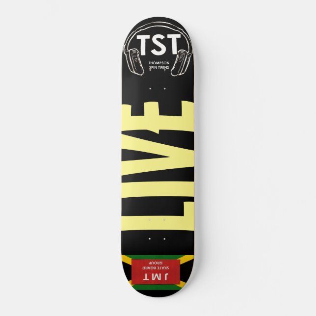 LIVE-Skateboard Skateboard (Vorderseite)
