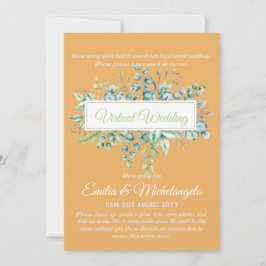 Live-Streaming-Einladungen für Virtual Wedding-Vid