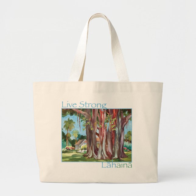 Live Strong Lahaina #Mauistrong Tasche (Vorne)