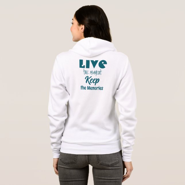 Live the Moment, Behalt der Erinnerungen T - Shirt (Schwarz voll)