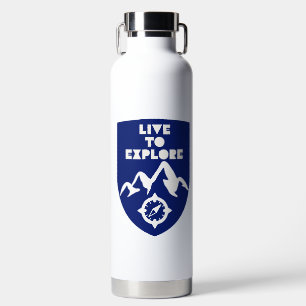 Live to Explore Outdoor Trinkflasche