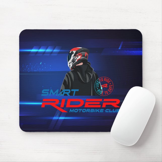 Live to Live (Motorrad) | Mousepad (Mit Mouse)