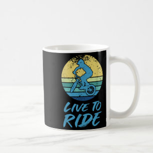 Live to Ride Bmx Reiten Motocross Racing Quot Kaffeetasse