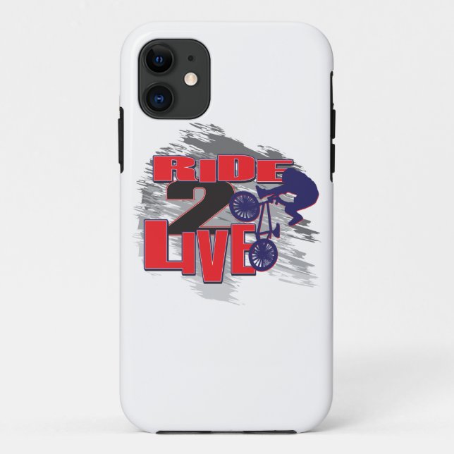 Live to Ride Ride zum Leben Case-Mate iPhone Hülle (Rückseite)