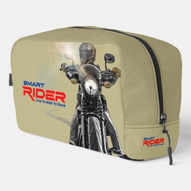Live to Ride | Waschbeutel (Rechte Ecke)