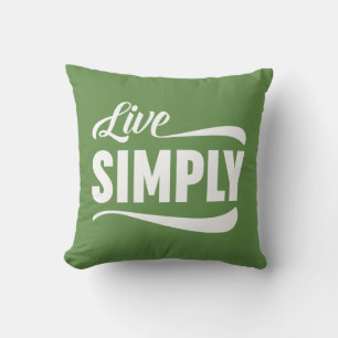 Live-Typografie Kissen
