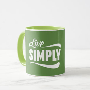 Live-Typografie Tasse
