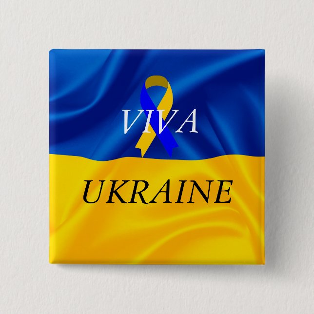 LIVE UKRAINE KNOPF BUTTON (Vorderseite)