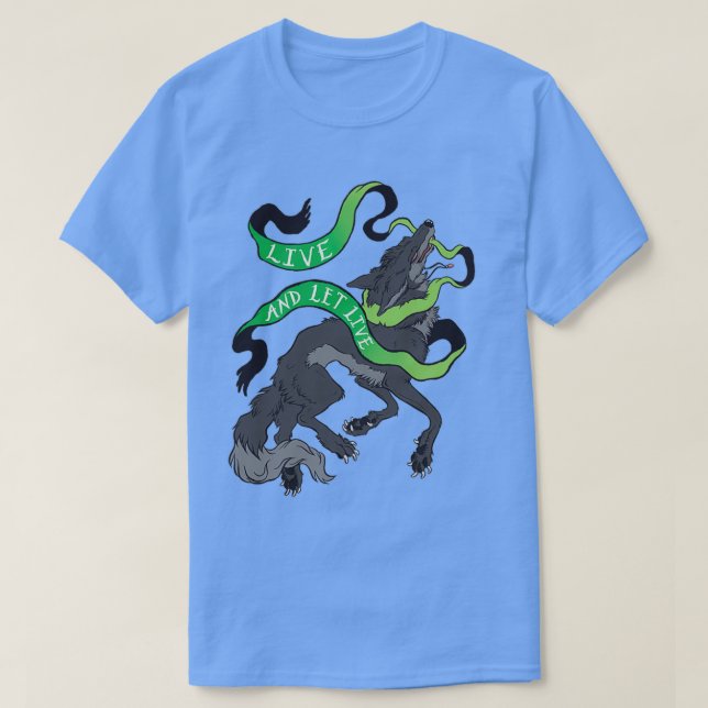 Live und Lass T-Shirt (Design vorne)