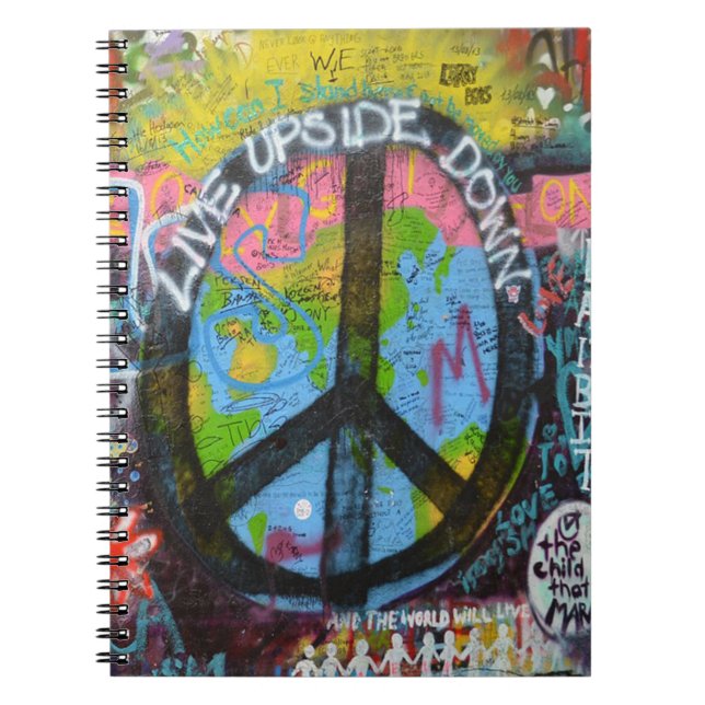 Live-Upstream nach unten Notizblock (Vorderseite)