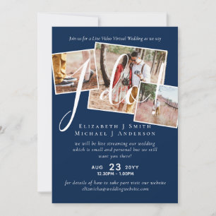 Live-Video-Chat Hochzeiten oder Paare - Einladunge