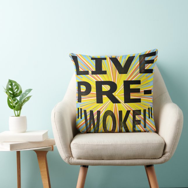 LIVE VOR-"WOKE!"  KISSEN (Stuhl )