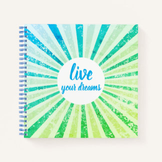Live your Dream Journal-Notebooks Notizbuch