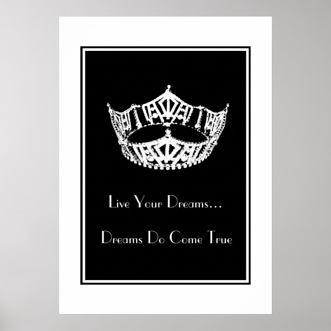 Live Your Dream Poster (Vorne)