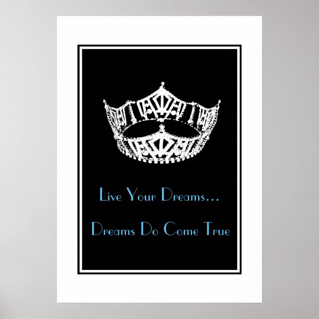 Live Your Dream Poster (Vorne)