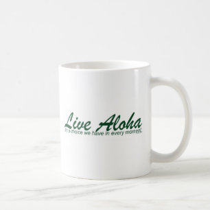 LiveAloha Landschaftsentwurf Tasse