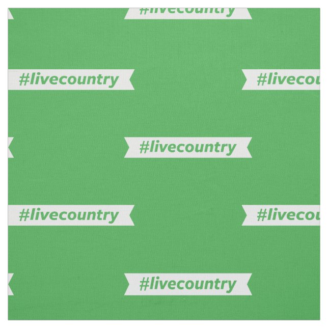 #LiveCountry Stoff (Muster)