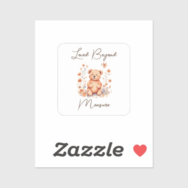 Lived Beyond Measure Aufkleber (Blatt)