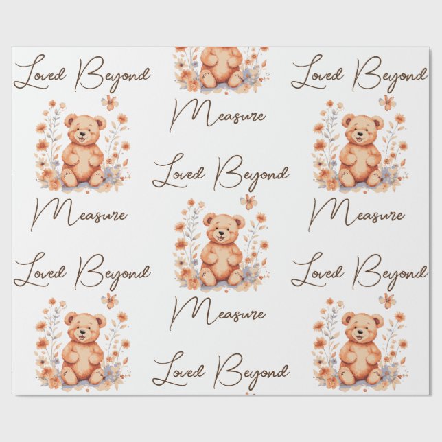 Lived Beyond Measure Geschenkpapier (Flach)