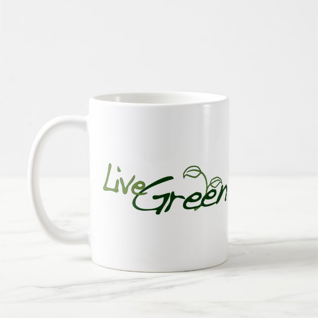 Livegrün Kaffeetasse (Links)