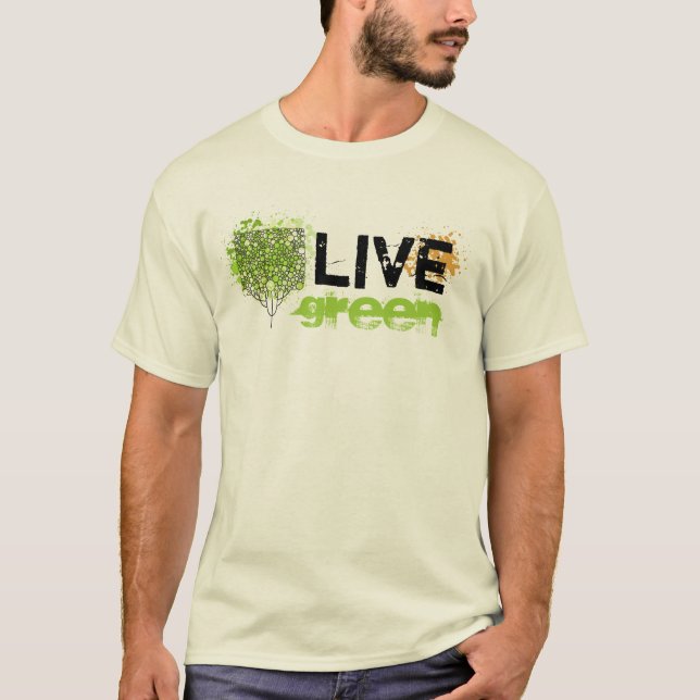 Livegrün T-Shirt (Vorderseite)