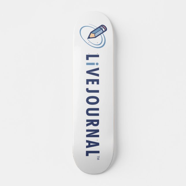 LiveJournal Logo (horizontal) Skateboard (Vorne)