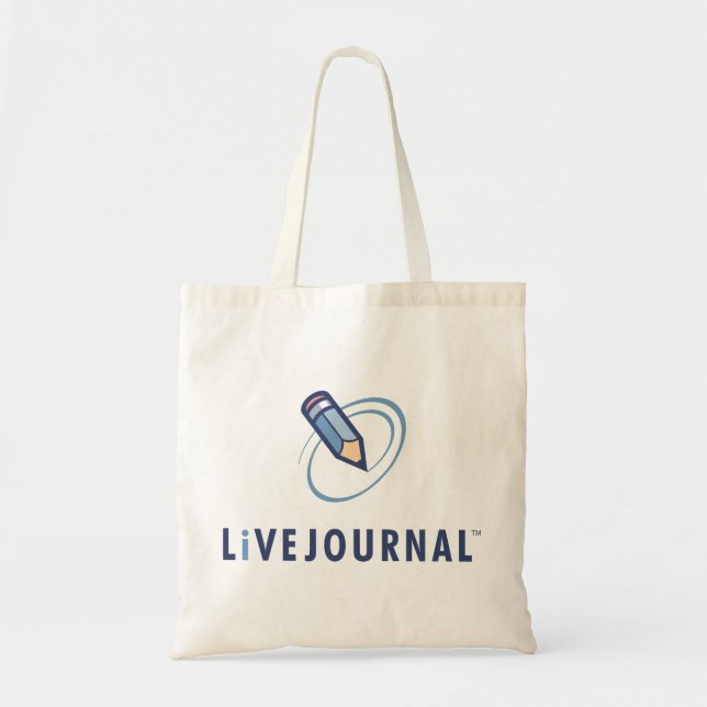 LiveJournal Logo-Vertikale Tragetasche (Vorne)