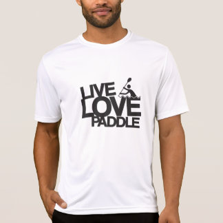 Livekajak-Kanu des Liebe-Paddel-| T-Shirt