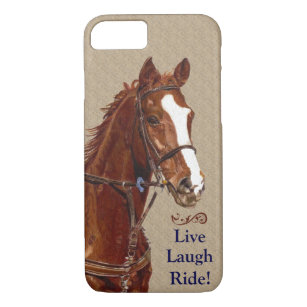 Livelachen-Fahrt! Pferd Case-Mate iPhone Hülle