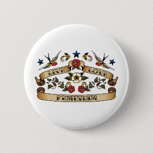 LiveLiebe-Feminismus Button