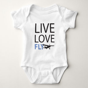 LiveLiebe-Fliege Baby Strampler