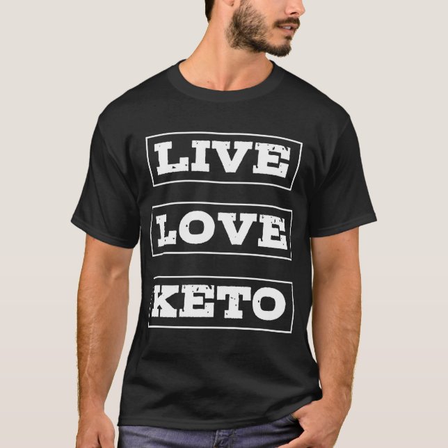 LiveLiebe-Keton-Diät-T - Shirt (Vorderseite)