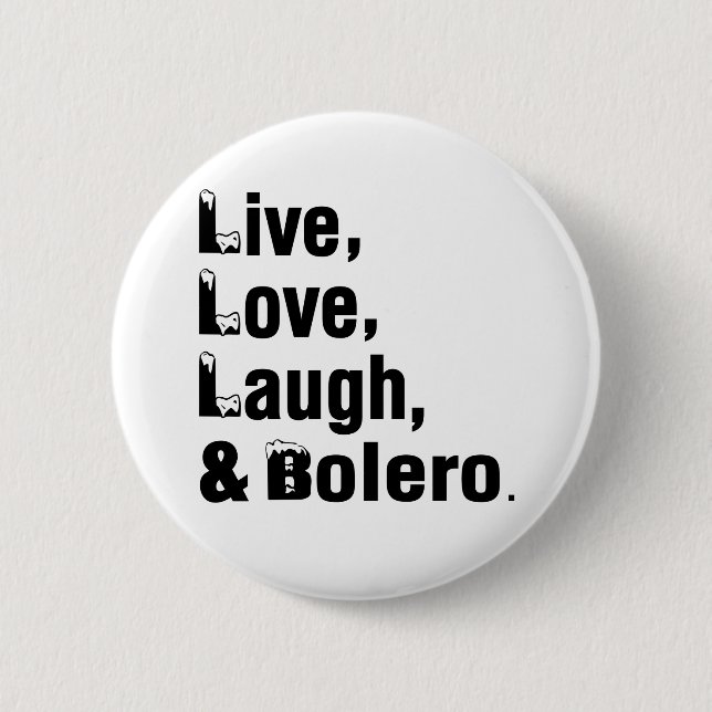 LiveLiebe-Lachen u. Bolero Button (Vorderseite)