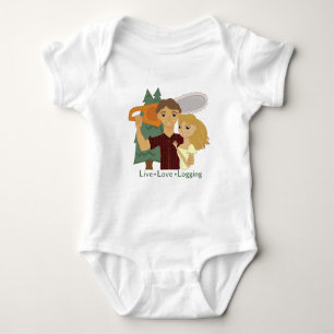 LiveLiebe-Protokollierung Baby Strampler