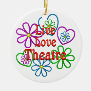 LiveLiebe-Theater Keramikornament