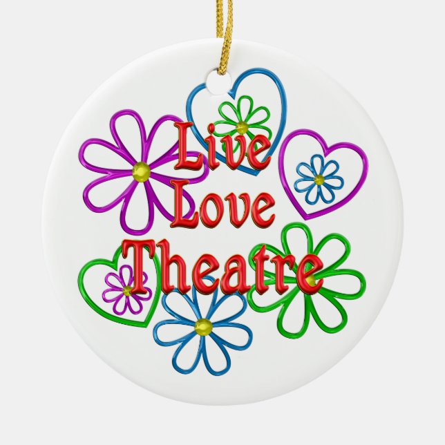 LiveLiebe-Theater Keramikornament (Vorne)