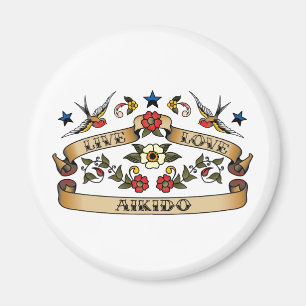 LiveLiebeAikido Magnet