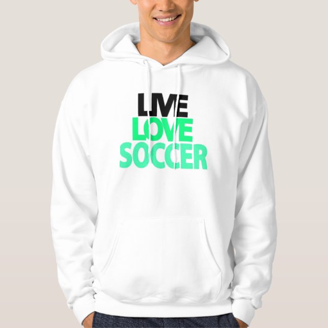 LiveLiebefußball Hoodie (Vorderseite)