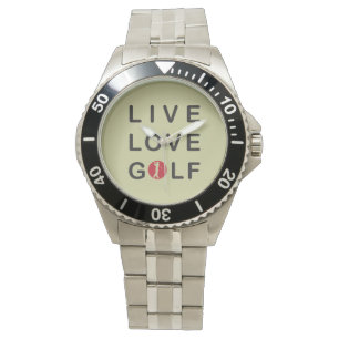 LiveLiebegolfuhr Armbanduhr
