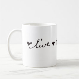 LiveLiebelachen Tasse